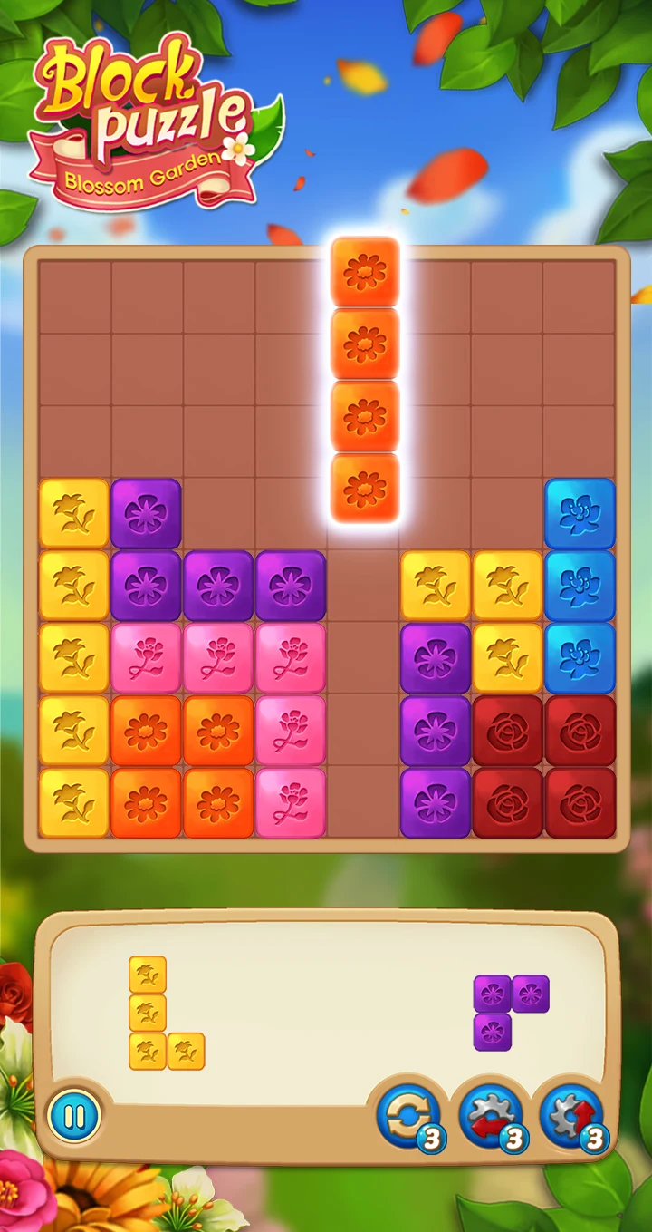 Block Puzzle: Blossom Garden screenshot