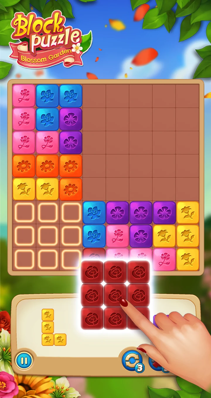 Block Puzzle: Blossom Garden screenshot