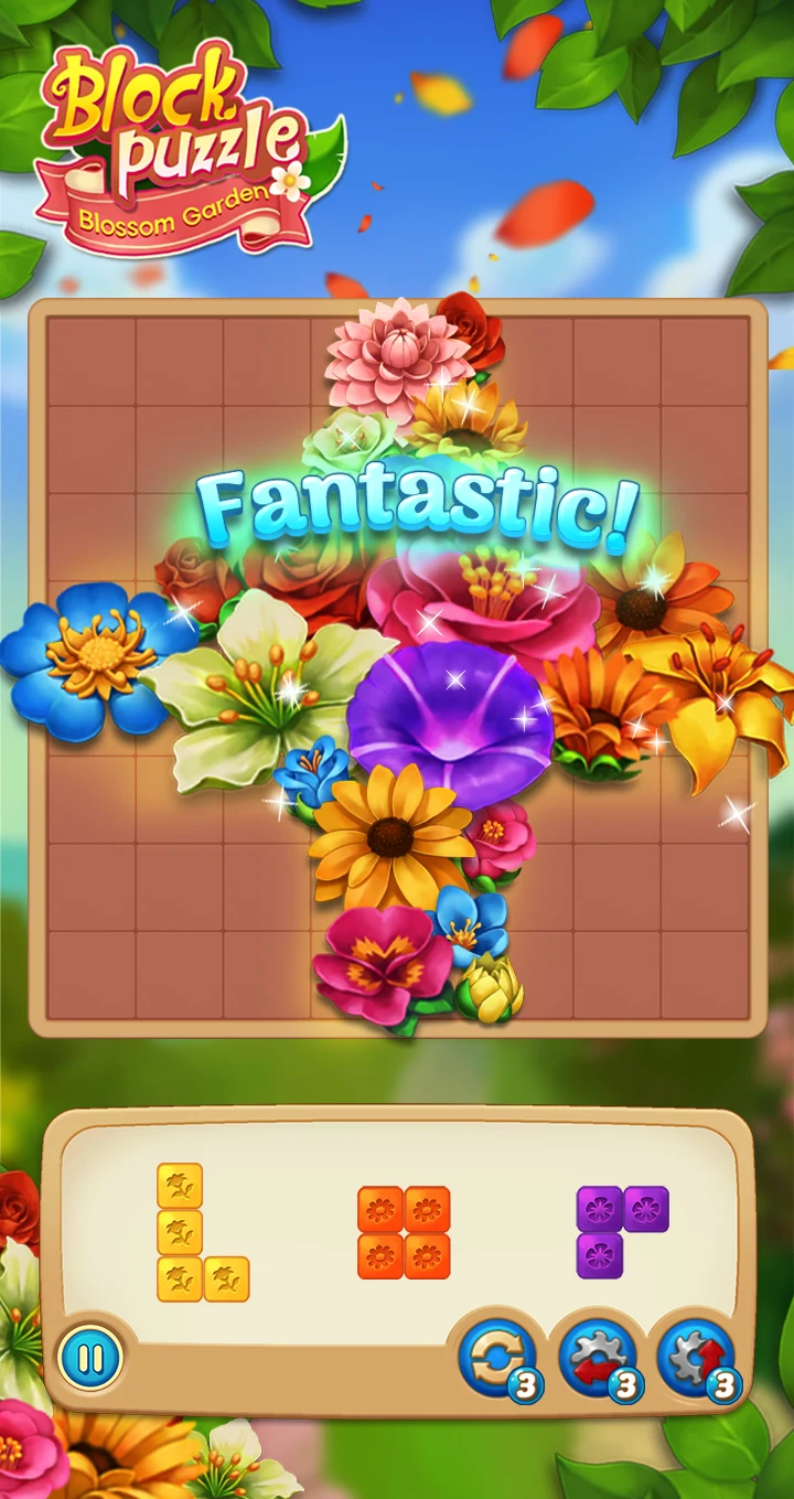 Block Puzzle: Blossom Garden screenshot